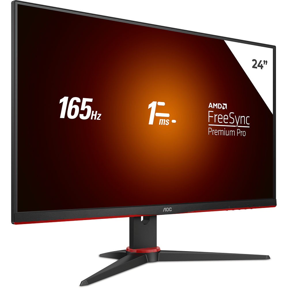 Monitor Gamer AOC VIPER 24 165Hz 1ms 24G2SE aocstore